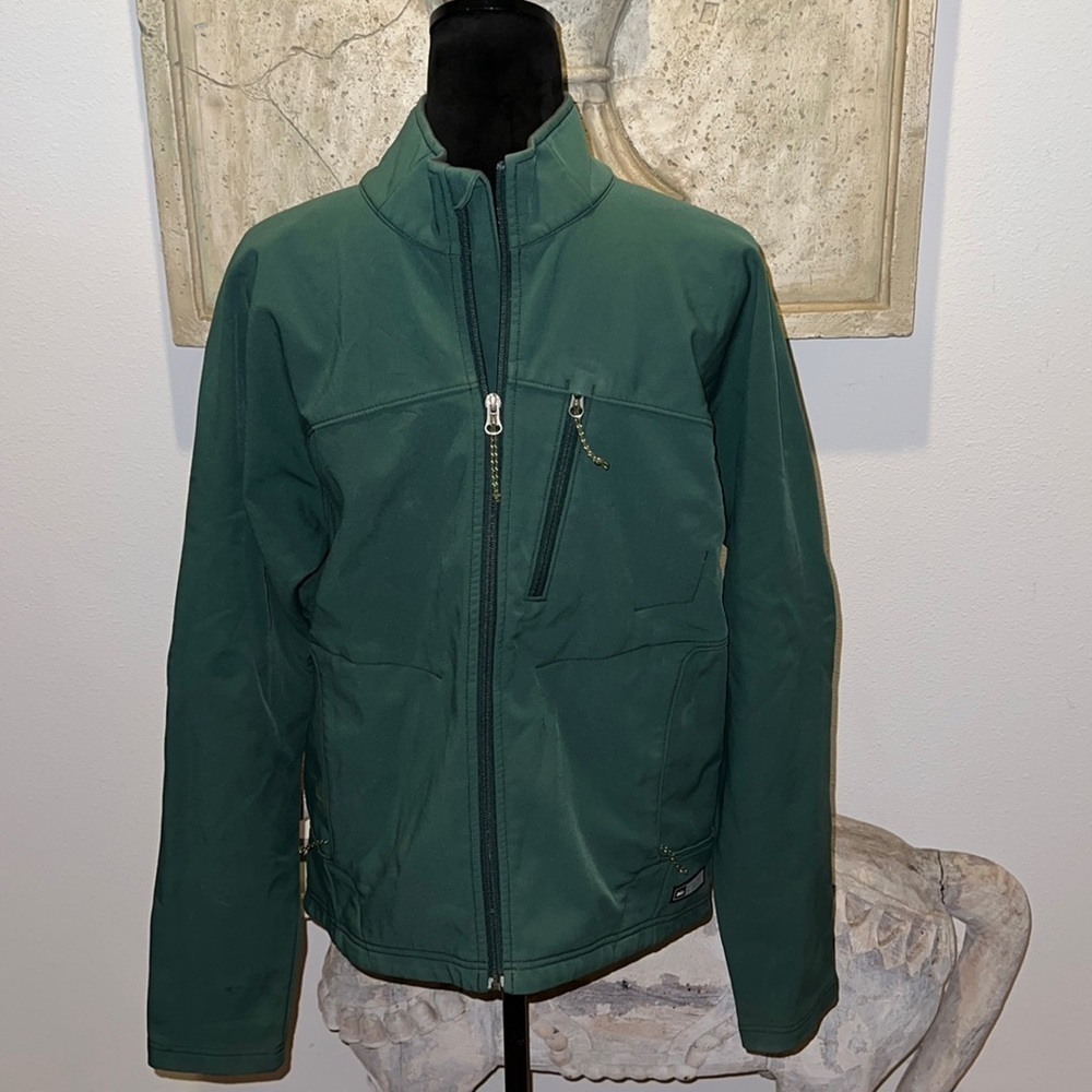 Recreational Equipment‎ Inc. REÍ green insulated jacket men’s Sz S zip up